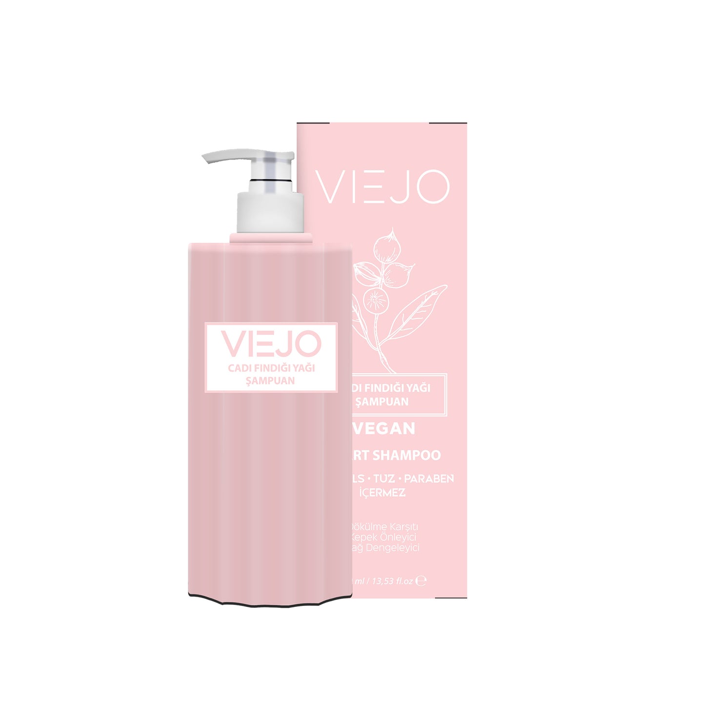 Viejo Witch Hazel Shampoo - Repairing Smart Shampoo Against Hair Loss and Providing New Hair Formation